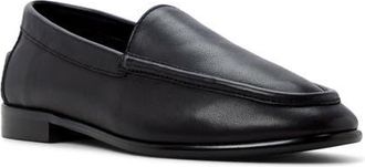 Aldo Ambar Leather Loafer in Black at Nordstrom, Size 7.5