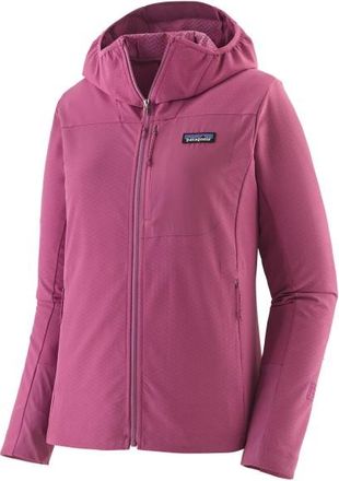 Patagonia R1 Crossstrata Hoody Softshelljacke f&uuml;r Damen | lila