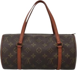 Louis Vuitton Pre-owned Handbags, female, Brown, Size: ONE SIZE Pre-owned Canvas Handbag