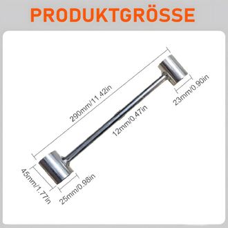 OEM Llave De Ajuste, Herramienta De Ajuste De Bisagras De Puerta, Adecuada Para Bisagras De Bandera Con Perno Redondo, De 14 A 25 Mm