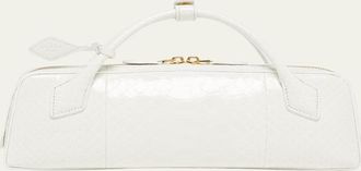 Alaia Le Teckel Snakeskin Top-Handle Bag