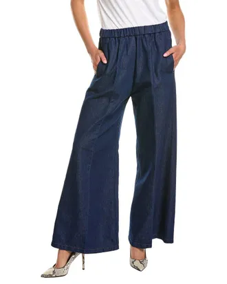 Forte_Forte Forte_Forte Linen-Blend Denim Pant