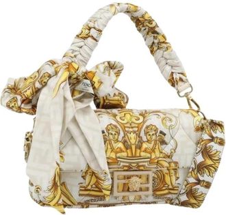 Fendi Pre-owned Vintage Zucca Canvas Shoulder Bag - Dames - Vintage Schoudertas - Veelkleurig - ONE Size - Nylon - Vintage