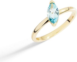 Dodo ANELLO TAGLIO PRINCESS TOPAZIO SKY