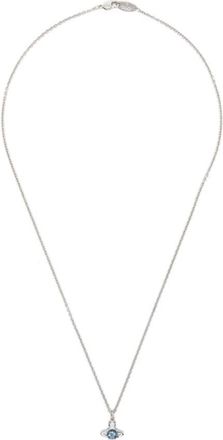 Vivienne Westwood Orb Hanger Ketting - Dames - Kettingen - Grijs - ONE Size - Denim - Accessoires