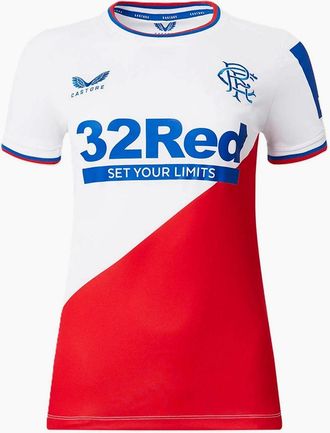 Castore Womens A Rep Shirt Ld99 - White/Multi - Size: 12