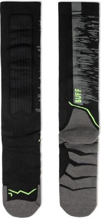 Buff Merino HW Over The Calf Skisocken - Unisex | schwarz