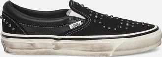 Vans Premium Classic Slip-On Pearlized Sneakers Black