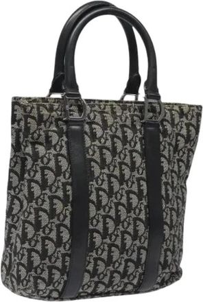 Dior Pre-owned Vintage Handtas - Dames - Vintage Handtas - Zwart - ONE Size - Leer - Vintage