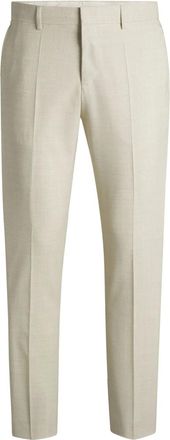 BOSS tailored trousers - men - Virgin Wool/Polyamide/Elastane/Polyester/Viscose/Cotton - 56 - Neutrals