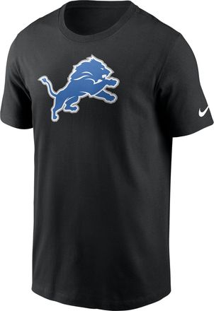 Nike Detroit Lions Logo Essential Nike Mens NFL T-Shirt in Black | N19900A9J-UXR