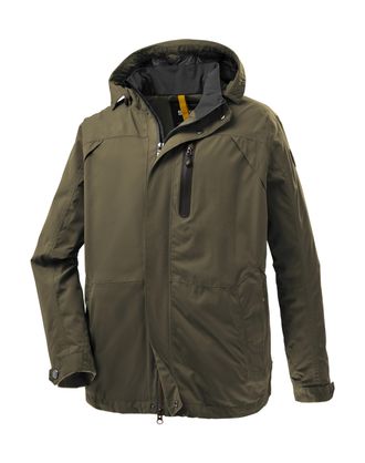 Stoy Outdoorjacke STOY STS 12 MN JCKT, Herren, Gr. XXL, gr&uuml;n (olivgr&uuml;n), Oberstoff: 88% Polyester, 12% Baumwolle, Futter: 100% Polyester, Jacken Outdoorjac