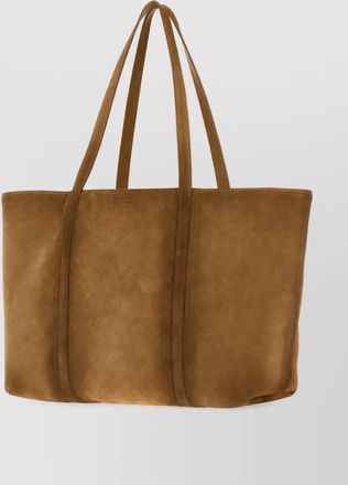Jil Sander suede tote bag