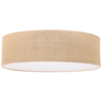 OEM L&aacute;mpara De Techo Juta Plexi Beige 50cm E27