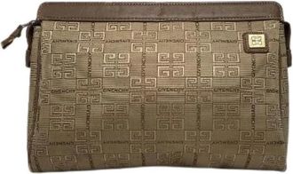 Givenchy Pre-owned Leren Clutch - Dames - Vintage Clutch - Bruin - ONE Size - Leer - Vintage