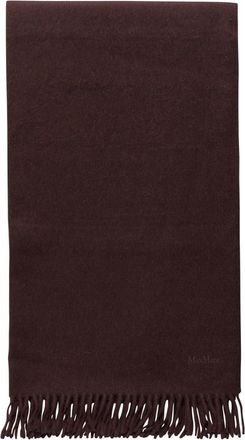 Max Mara Tartan 007 Scarf - Dames - Wintersjaals - Bruin - ONE Size - Accessoires