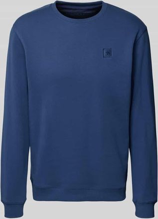 Scotch & Soda Sweatshirt mit Label-Detail in Royal, Größe XXL