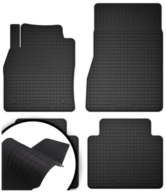 OEM Alfombrillas De Goma Para: Nissan X-trail Iii T32 Fl De 7 Plazas (2017-2021)