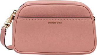 Michael Kors Jet Set Small Leather Camera Crossbody - Dames - Schoudertassen - Roze - ONE Size - Leer - Tassen