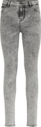 Philipp Plein Statement Jeggings - Dames - Skinny Jeans - Grijs - W26 - Katoen - Jeans