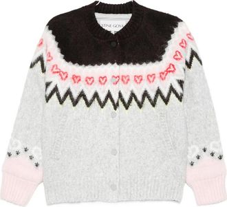 Stine Goya Fair-isle Pattern Cardigan