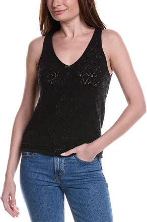Vince Camuto Pointelle Tank Top