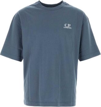 C.P. Company Blue Crew Neck T-Shirt