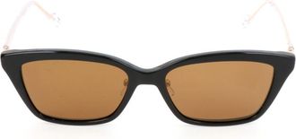 adidas Unisex Black Rectangular Sunglasses AOK008-CL1680