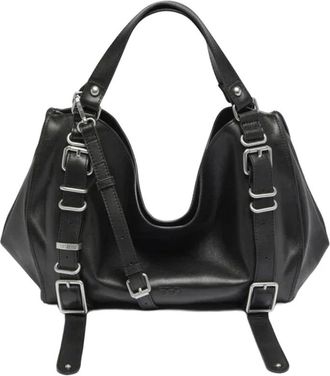 Diesel Borsa a mano media D-One - - Bags - Donna - Nero - ONE SIZE