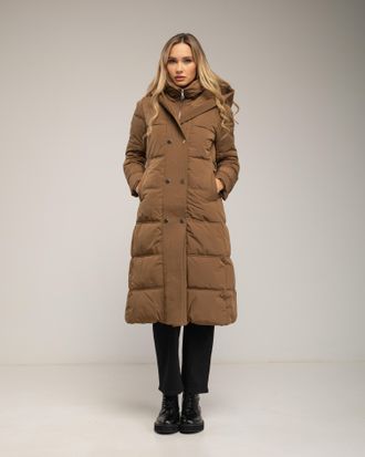 Tantra Jas met gebreid effect en bontafwerking