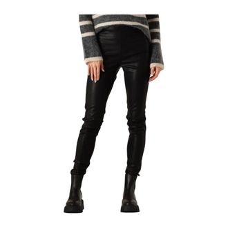 Knit-ted Dames, Broeken, Zwart, Maat: XS