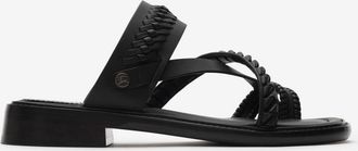 Burberry Leather Baez Sandals