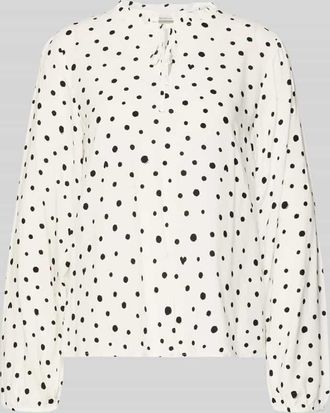 Tom Tailor Denim Regular Fit Langarmbluse aus reiner Viskose in Offwhite Melange, Gr&ouml;&szlig;e XL