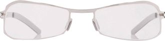 Mykita NO1-GESINE-SILVER Demo Irregular Unisex Eyeglasses NO1-GESINE 001