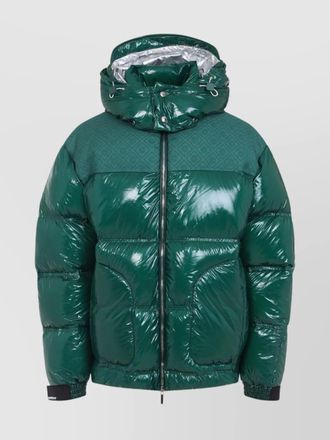 Casablanca shiny tech ripstop puffer jacket