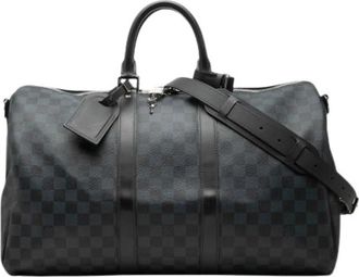 Louis Vuitton Pre-owned Keepall Bandouliere 45 - unisex - Vintage Weekendtas - Zwart - ONE Size - Vintage
