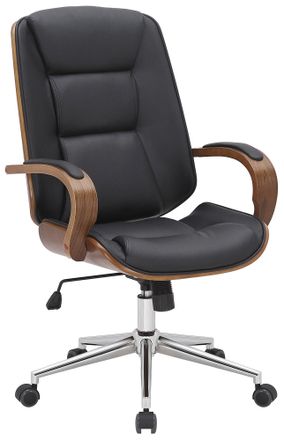 Clp Clp - Silla De Oficina Yankton Nogal/negro