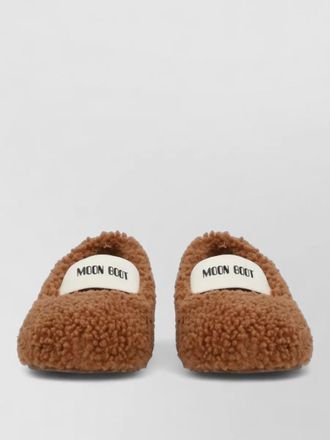 Moon Boot shearling ballerina flats
