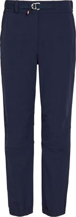 Moncler Logo-appliqu&eacute;d Stretch-polyamide Trousers - Blue - XS (UK 8 / XS)