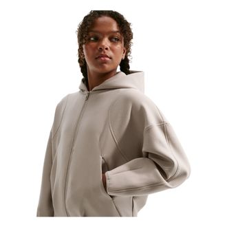 Nike (WMNS) Nike MAVN Therma-FIT Knit Full-Zip Hoodie Cream II Black IM1763-236