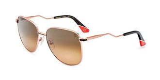 Etnia Barcelona Mina Sun PGBK Womens Sunglasses Rose-Gold Size 56