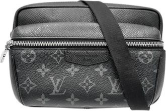 Louis Vuitton Pre-owned Vintage Heuptas - Heren - Vintage Heuptassen - Zwart - ONE Size - Leer - Vintage