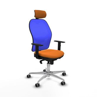 Piqueras y Crespo Piqueras Y Crespo Silla Ergon&oacute;mica Oficina Naranja