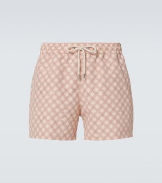 Frescobol Carioca Rio printed swim trunks