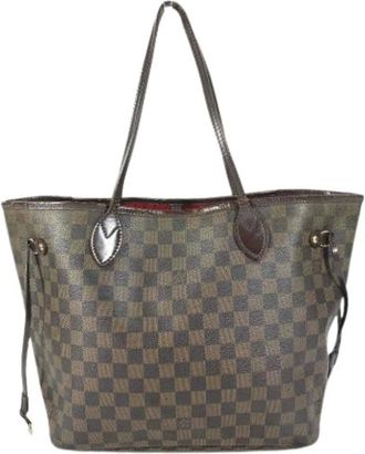 Louis Vuitton Pre-owned Tote Bags, female, Brown, Size: ONE SIZE Pre-owned Damier Tote Bag