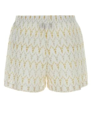 Missoni Embroidered Lace Shorts - White