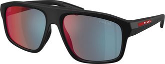 Prada PS B02S 1BO08F Mens Sunglasses Black Size 59