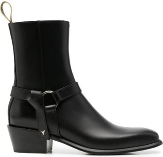 Fendi Black Zipper Boots