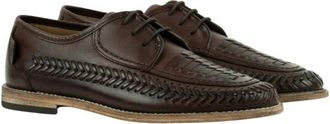 Hudson Anfa Schoen - Heren - Veterschoenen - Bruin - 40 EU - Leer - Schoenen