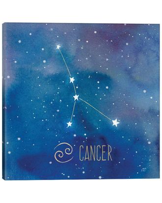 iCanvas Icanvas Star Sign Cancer By Cynthia Coulter Wall Art